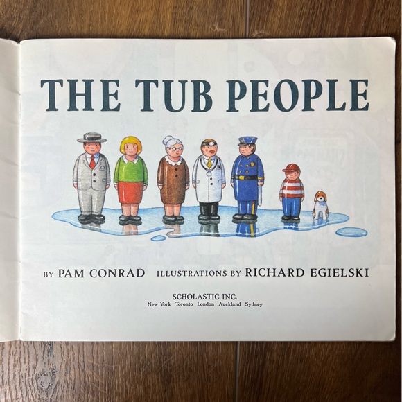 The Tub People by Pam Conrad, paperback - Picture 3 of 6